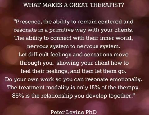 terapeuta - Peter Levine
